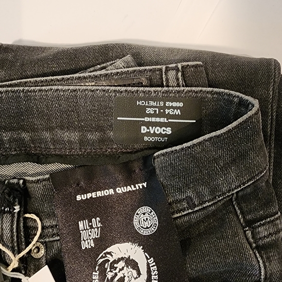 NWT DIESEL D-VOCS Bootcut 34-32 - Picture 3 of 11